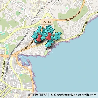 Mappa Via Villini a Mare, 95126 Catania CT, Italia (0.26)