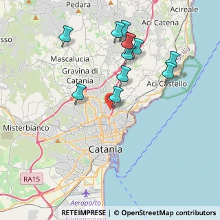 Mappa Via Giovanni Battista De La Salle, 95126 Catania CT, Italia (4.56917)