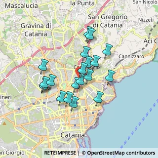 Mappa Via Giovanni Battista De La Salle, 95125 Catania CT, Italia (1.6435)