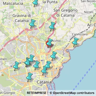 Mappa Via Giovanni Battista De La Salle, 95126 Catania CT, Italia (2.63357)