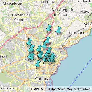 Mappa Via Giovanni Battista De La Salle, 95126 Catania CT, Italia (1.654)
