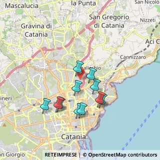 Mappa Via Giovanni Battista De La Salle, 95126 Catania CT, Italia (1.80818)
