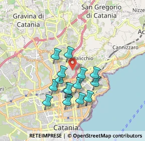 Mappa Via Giovanni Battista De La Salle, 95126 Catania CT, Italia (1.67)