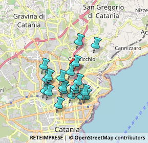 Mappa Via Giovanni Battista De La Salle, 95126 Catania CT, Italia (1.654)