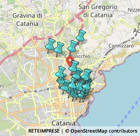 Mappa Via Giovanni Battista De La Salle, 95126 Catania CT, Italia (1.5025)