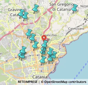 Mappa Via Giovanni Battista De La Salle, 95126 Catania CT, Italia (2.21176)