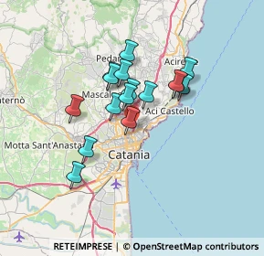 Mappa Via Giovanni Battista De La Salle, 95126 Catania CT, Italia (5.93)