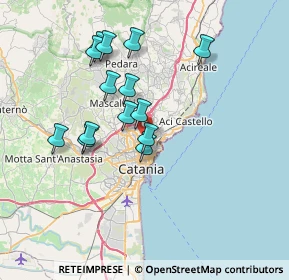 Mappa Via Giovanni Battista De La Salle, 95126 Catania CT, Italia (7.21714)