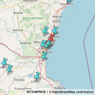 Mappa Via Orlando Monsignore Domenico, 95126 Catania CT, Italia (17.36818)