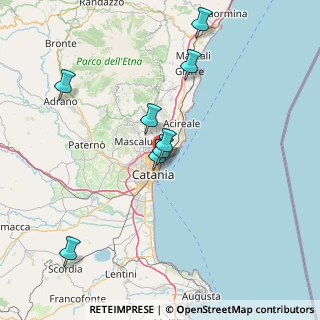 Mappa Via Monsignor Domenico Orlando, 95126 Catania CT, Italia (27.93545)