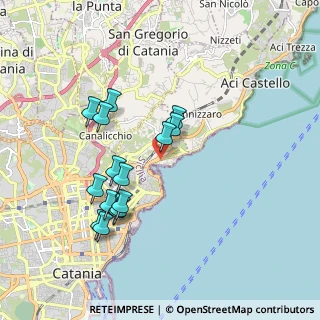 Mappa Via Pietro Nenni, 95126 Catania CT, Italia (1.99067)