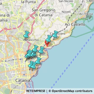 Mappa Via Pietro Nenni, 95126 Catania CT, Italia (1.98615)