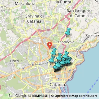Mappa Via Attanasio Natale, 95125 Catania CT, Italia (2.069)