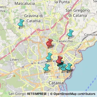 Mappa Via Michelina, 95125 Catania CT, Italia (2.23077)