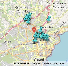 Mappa Via Michelina, 95125 Catania CT, Italia (1.47733)