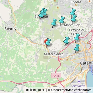 Mappa Via Nazionale, 95045 Misterbianco CT, Italia (5.31545)