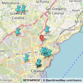 Mappa Via G.B. De La Salle, 95125 Catania CT, Italia (2.68417)