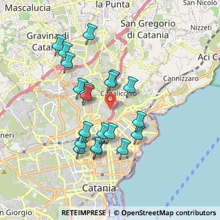 Mappa Via G.B. De La Salle, 95125 Catania CT, Italia (1.9305)