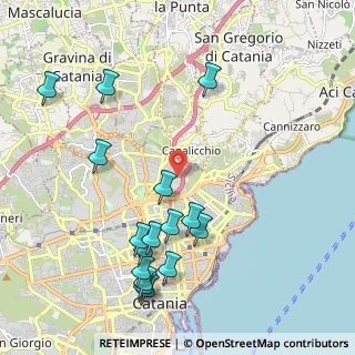 Mappa Via G.B. De La Salle, 95125 Catania CT, Italia (2.65625)