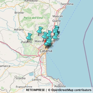 Mappa Via G.B. De La Salle, 95125 Catania CT, Italia (7.50154)