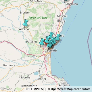 Mappa Via Poggio Lupo, 95045 Misterbianco CT, Italia (9.36636)