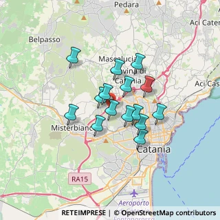Mappa Via Poggio Lupo, 95045 Misterbianco CT, Italia (2.80733)
