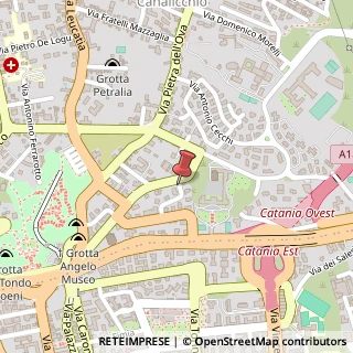 Mappa Via Sebastiano Gussio,  10, 95126 Catania, Catania (Sicilia)