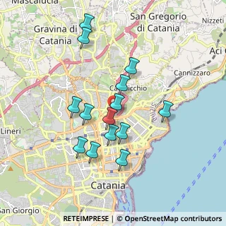 Mappa Via Vittorio Emanuele da Bormida, 95126 Catania CT, Italia (1.82214)