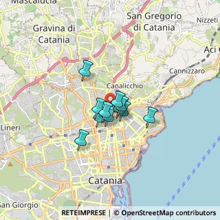 Mappa Via Vittorio Emanuele da Bormida, 95126 Catania CT, Italia (1.00545)