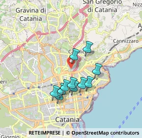 Mappa Via Vittorio Emanuele da Bormida, 95126 Catania CT, Italia (1.60727)