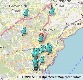 Mappa Via Vittorio Emanuele da Bormida, 95126 Catania CT, Italia (2.27933)