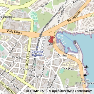 Mappa Piazza Mancini Battaglia, 3, 95126 Catania, Catania (Sicilia)