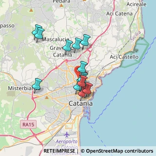 Mappa Via Angelo Musco, 95125 Catania CT, Italia (3.28077)