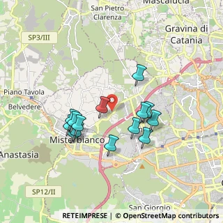 Mappa Via Giuseppe Antonio Borgese, 95045 Misterbianco CT, Italia (1.79214)