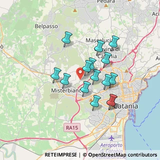Mappa Via Giuseppe Antonio Borgese, 95045 Misterbianco CT, Italia (3.256)