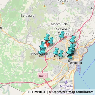 Mappa Via Giuseppe Antonio Borgese, 95045 Misterbianco CT, Italia (3.50941)