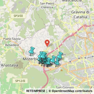Mappa VIA G.B. VACCARINI, 95045 Misterbianco CT, Italia (1.92625)