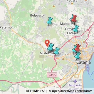 Mappa Via Santa Rita, 95045 Misterbianco CT, Italia (4.47909)