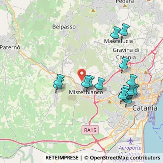 Mappa Via Santa Rita, 95045 Misterbianco CT, Italia (4.57357)