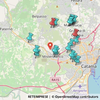 Mappa Via Santa Rita, 95045 Misterbianco CT, Italia (4.48474)