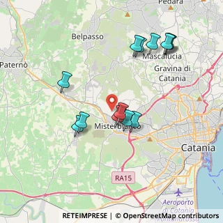 Mappa Via Santa Rita, 95045 Misterbianco CT, Italia (4.27231)