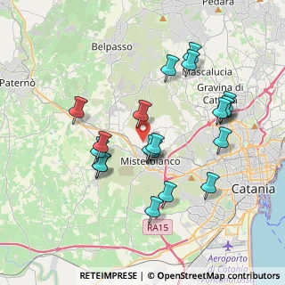 Mappa Via Santa Rita, 95045 Misterbianco CT, Italia (4.179)