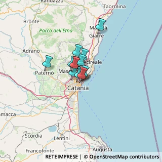 Mappa Via Villa Glori, 95126 Catania CT, Italia (7.82727)