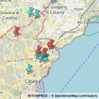 Mappa Via Villa Glori, 95126 Catania CT, Italia (2.21167)