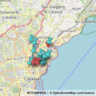 Mappa Via Villa Glori, 95126 Catania CT, Italia (1.786)