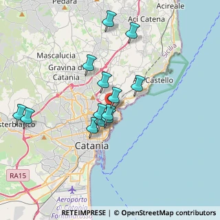 Mappa Via Villa Glori, 95126 Catania CT, Italia (3.62923)