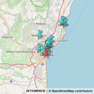Mappa Via Caneva Carlo, 95126 Catania CT, Italia (4.70417)