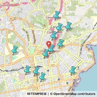 Mappa Via Caneva Carlo, 95125 Catania CT, Italia (1.17)