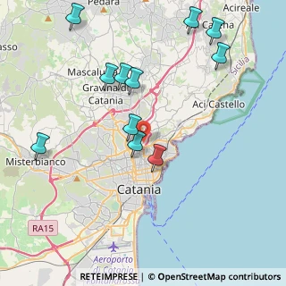 Mappa Via Caneva Carlo, 95125 Catania CT, Italia (5.02909)