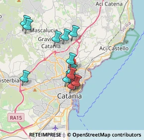Mappa Via Caneva Carlo, 95126 Catania CT, Italia (3.44923)